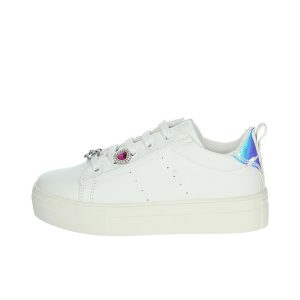 Sneaker Bambina ASSO in ecopelle – AG-13021 WHITE