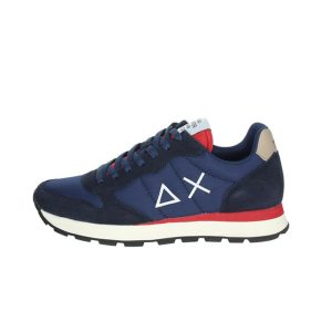 Sneaker Uomo SUN68 tessuto e camoscio – Z41101 NAVY