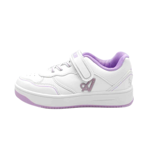 Sneaker Bimbo AUSTRALIAN in ecopelle – AU32P203/WHITE-FUXIA SUPREME LOW