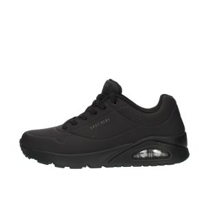 Sneaker Uomo SKECHERS in pelle – 52458/BBK BLACK