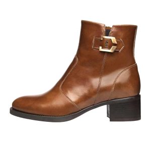 Tronchetto Donna NERO GIARDINI in pelle – I308232D/400 CUOIO