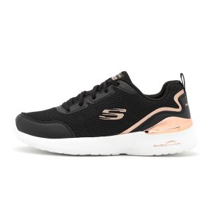 Sneaker Donna SKECHERS in tessuto tecnico mesh – 149660/BKRG BLACK/ROSE GOLD
