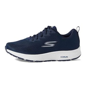 Sneaker Donna SKECHERS in tessuto tecnico mesh – 128286/NVW NAVY/WHITE