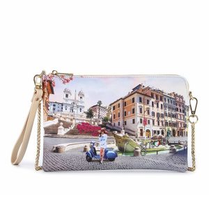 Tracolla small Donna Y NOT? in goffrato – YES-303S5 VACANZA ROMANA