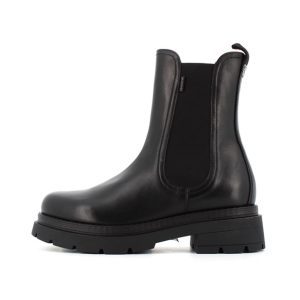 Tronchetto alto chelsea Donna NERO GIARDINI in pelle – I014320D/100 NERO