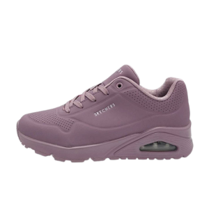 Sneaker Donna SKECHERS in pelle – 73690/DKMV DARK MAUVE