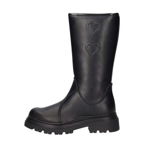Stivale Bambina ASSO in ecopelle – AG-15705 BLACK