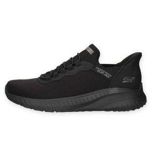 Sneaker Uomo SKECHERS in maglia ingegnerizzata e materiale tecnico – 118300/BBK BLACK