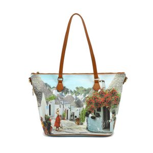 Shopping small Donna YNOT? in goffrato – YES-396S2 TRULLI