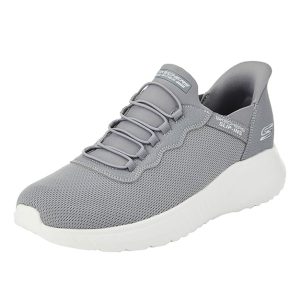 Sneaker Uomo SKECHERS in maglia ingegnerizzata e materiale tecnico – 118300/GRY GRAY