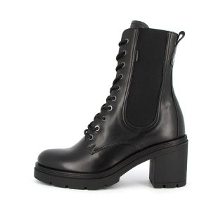 Anfibio alto Donna NERO GIARDINI in pelle – I117133D/100 NERO