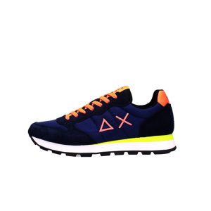 Sneaker Uomo SUN68 in tessuto e camoscio – Z41102 NAVY