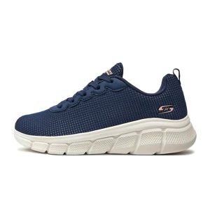 Sneaker Donna SKECHERS BOBS B FLEX-VISIONAR in tessuto a maglia ingegnerizzata – 117346/NVY NAVY