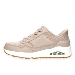 Sneaker Uomo SKECHERS in maglia ingegnerizzata e pelle – 183022/TPE TAUPE