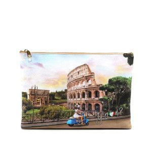 Pochette Donna YNOT? in goffrato – YES-605S2 ROMA SCOOTER