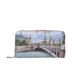Portafogli Donna YNOT? in goffrato – YES-361S2 PARIS BRIDGE