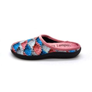 Ciabatta Donna Cliawalk in tessuto caldo – HAPPY5 ROSA