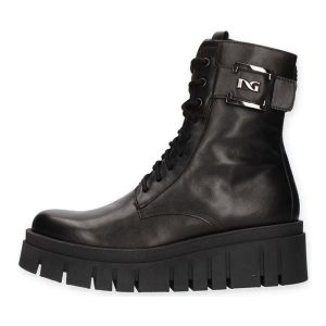 Anfibio Donna Nero Giardini in pelle – I309092D/100 NERO