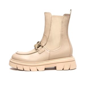 Tronchetto Donna NERO GIARDINI in pelle – I206080D/728 AVENA