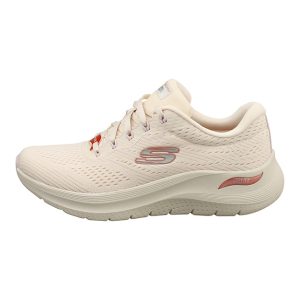 Sneaker Donna SKECHERS ARCH FIT 2.0 BIG LEAGUE in tessuto mesh ingegnerizzato – 150051/NTMT NATURAL/MULTI