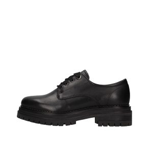 Francesina Donna Nero Giardini in pelle – I117718D/100