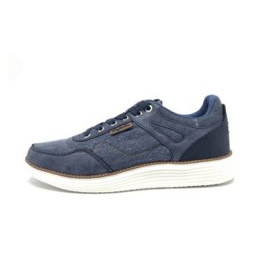Sneaker Uomo Australian in tessuto ed ecopelle – AU034 NAVY