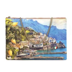 Pochette Donna YNOT? in goffrato – YES-605S3 LEMON COAST