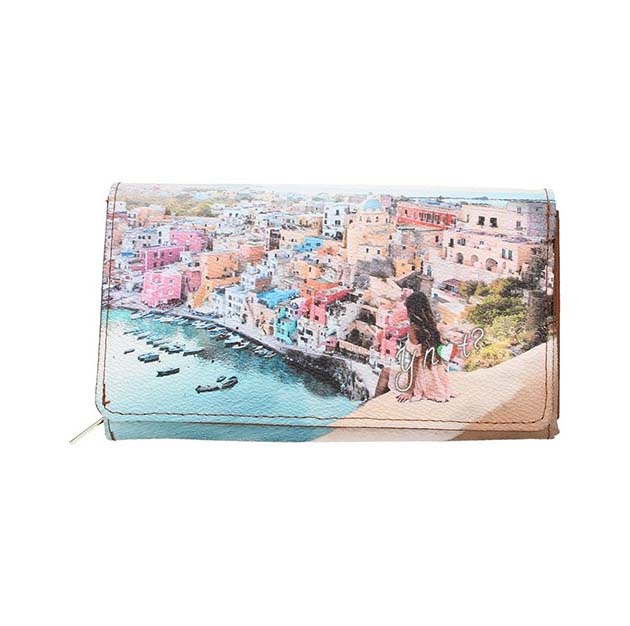 Portafogli Donna YNOT? in goffrato- YES-364S2 NAPOLI