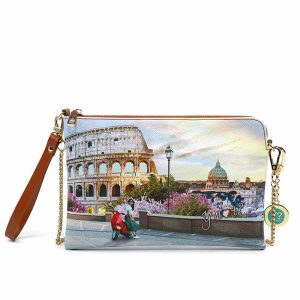 Tracolla small Donna Y NOT? in goffrato – YES-303S3 ITALIAN LOVE