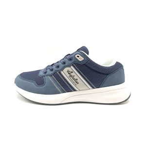 Sneaker Uomo Australian in ecopelle e tessuto tecnico – AU031 NAVY