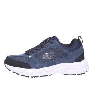 Sneaker Uomo Skechers in pelle e camoscio – 51893/NVBK
