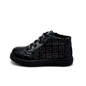 Sneaker alta Bimba Laura Biagiotti in ecopelle – 7670 BLACK