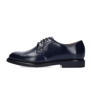 Stringata Uomo NERO GIARDINI in pelle – E302772UE/207 BLU