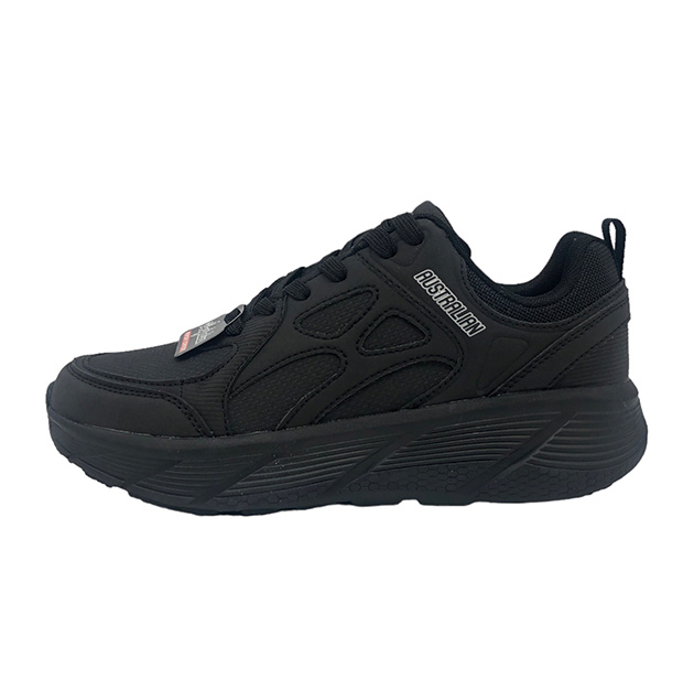 Sneaker Uomo AUSTRALIAN in ecopelle e tessuto traspirante nylon – AU32M505-B001 BLACK DELUXE