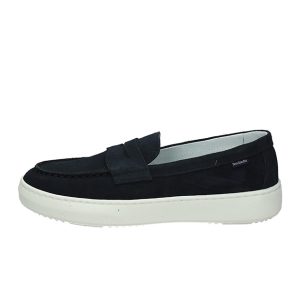 Mocassino Bambino NERO GIARDINI TEENS in camoscio – E334450M/207 BLU