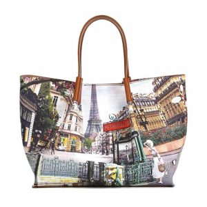 Shopping a mano/spalla Donna YNOT? in goffrato – YES-708S5 EMILY IN PARIS