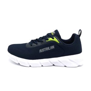 Sneaker Uomo AUSTRALIAN in tessuto traspirante – AM520 NAVY/GREEN