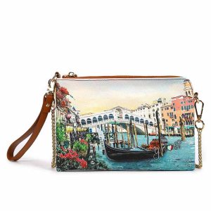 Pochette small Donna Y NOT? in goffrato – YES-384S3 CANALETTO
