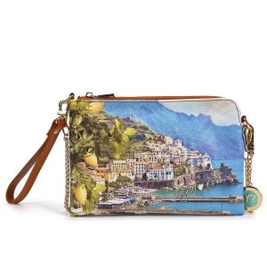 Pochette small Donna Y NOT? in goffrato – YES-384S3 LEMON COAST