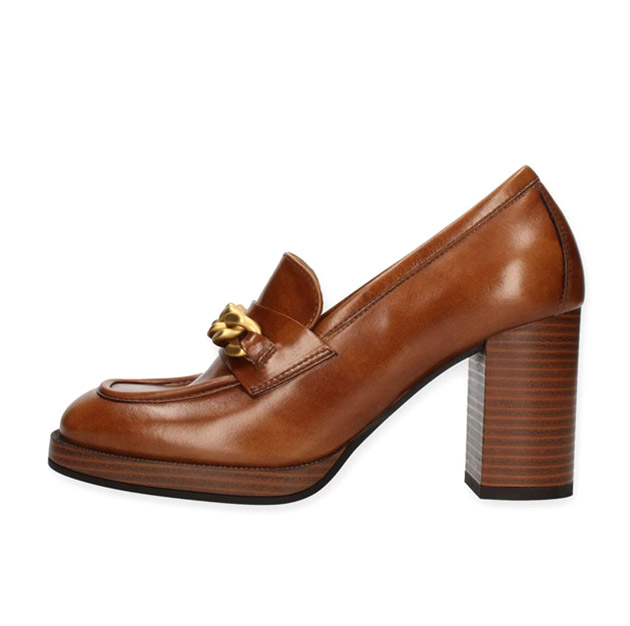 Mocassino Donna NERO GIARDINI in pelle – I205060D/400 CUOIO - immagine 2