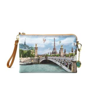 Tracolla small Donna YNOT? in goffrato – YES-303S2 PARIS BRIDGE