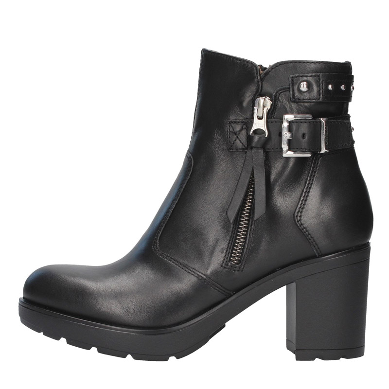 Tronchetto Donna Nero Giardini in pelle – I014100D/100