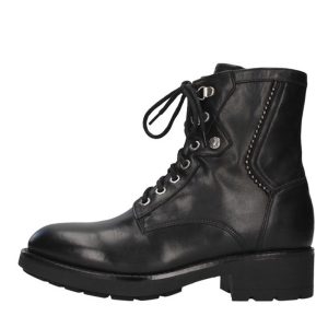 Anfibio Donna Nero Giardini in pelle – I014093D/100