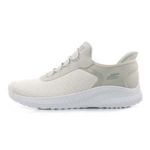 Sneaker Donna SKECHERS BOBS SQUAD CHAOS-IN in tessuto a maglia ingegnerizzata – 117504/OFWT OFF WHITE