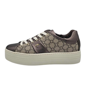 Sneaker Donna NERO GIARDINI in pelle – I411614D/300 TESTA DI MORO