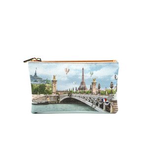 Pochettina da borsa Donna YNOT? in goffrato – YES-341S2 PARIS BRIDGE