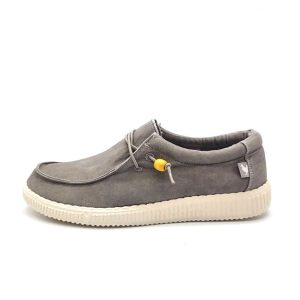 Mocassino Uomo PITAS in cotone – WP 150-WALLY GRIS