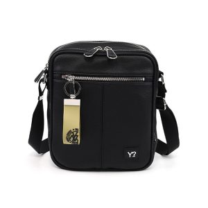 Borsello Uomo YNOT? in ecopelle – PRO-008S1 BLACK
