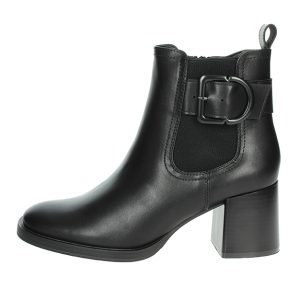 Tronchetto Donna KEYS in pelle ed ecopelle – K-10093 BLACK