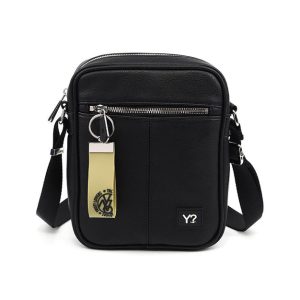 Borsello Uomo YNOT? in ecopelle – PRO-009S1 BLACK